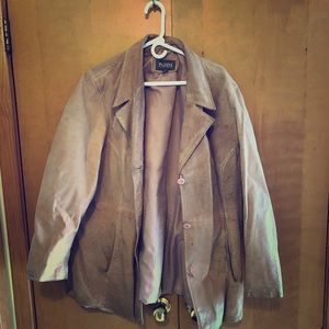 Wilson’s Leather Pink Coat. Size 3x.